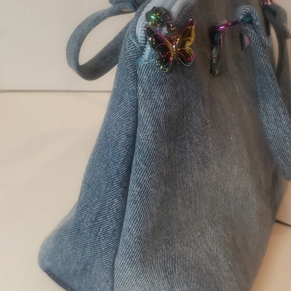 Colorful Butterfly Print Handbag - Picture 13 of 13